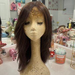 Gorgeous Pre-owned Human Hair Shevy Wig/Sheitel!